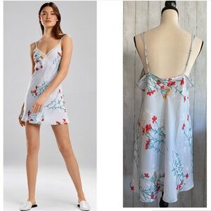 New Josie Natori Floral Chemise